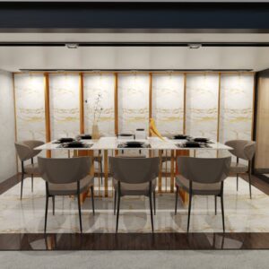 Dinning Table Arrangment