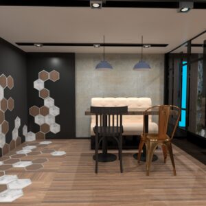 Cafe Seating Arrangment